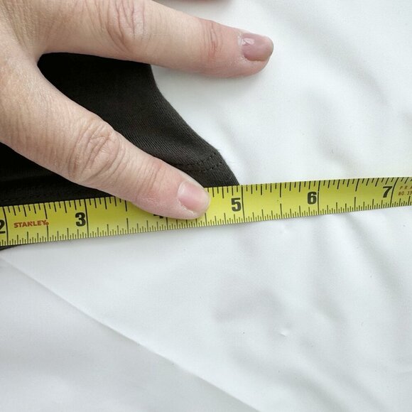 Tristan Cowl Neck Long-sleeve Tee/Tunic Dark Green Size XS - Picture 3 of 16